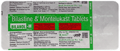 Bilanol M Tablet 10